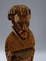 Folk Art - Carved Monk