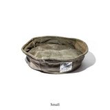 VINTAGE TENT FABRIC PET BED: Large