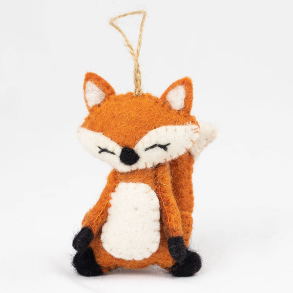 Woodland Nepali Felt Ornament