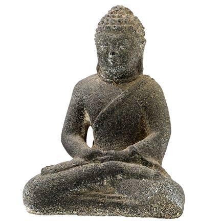 Seated Stone Buddha