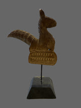 Carved Indian Architectural Strut Element on Stand