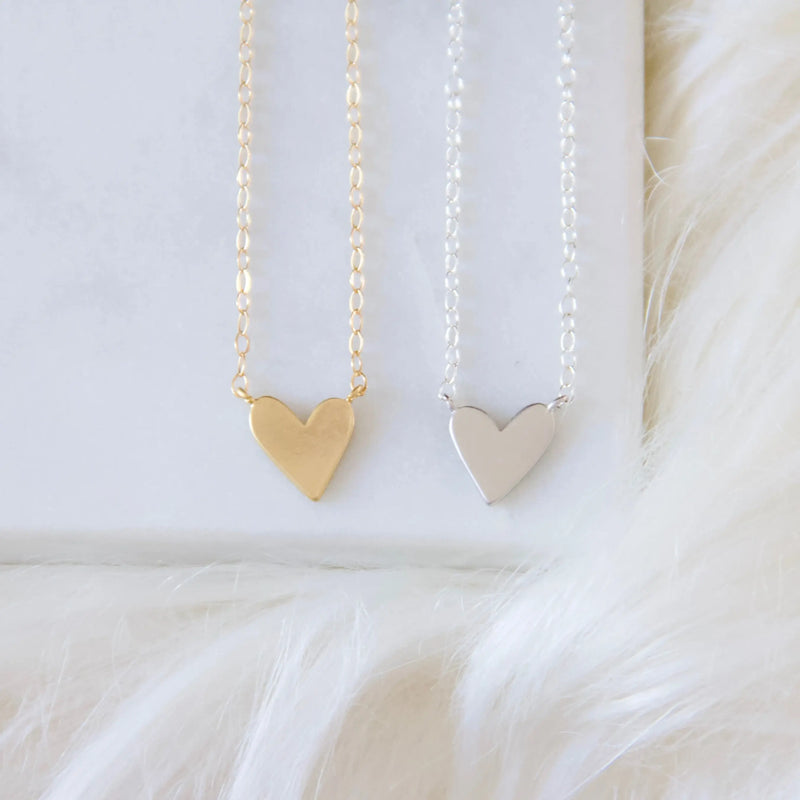 Heart Necklace - Gold