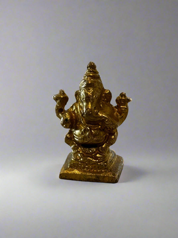 Tiny Vintage Ganesha Figurine