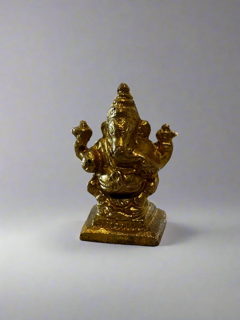 Tiny Vintage Ganesha Figurine