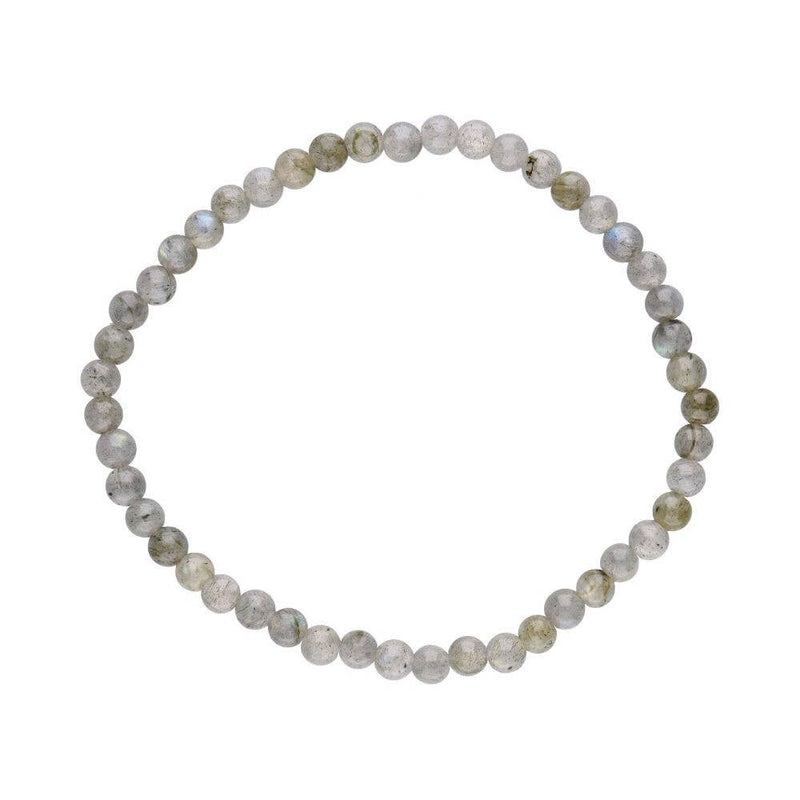 Gemstone Beaded Bracelet - Labradorite
