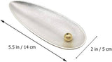 Silver Leaf Incense Holder