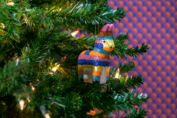 Pinata Glass Ornament
