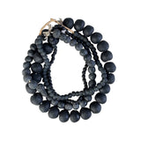 Recycled Glass Beads: Pink / Extra Small