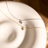 Moonstone Star Necklace