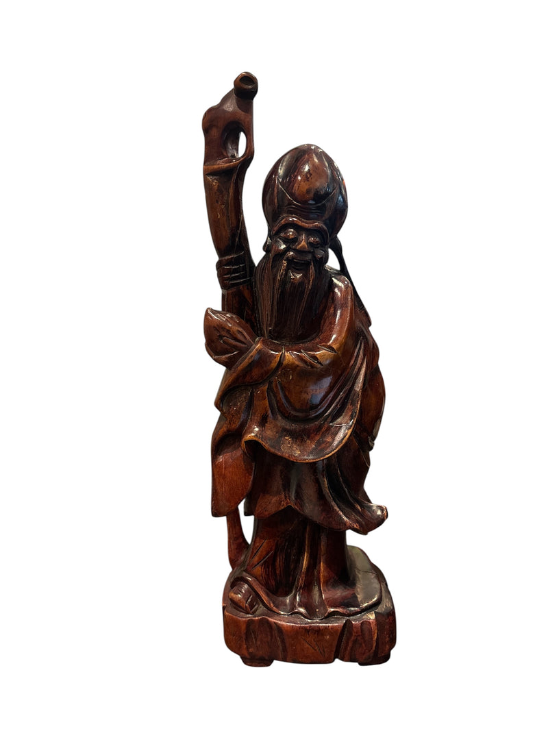 Fine Zhou Lao with Integrated Stand