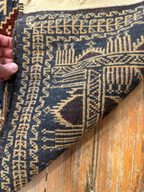 Supple and Storied • Baluch Prayer Rug • Persia mid-20th century