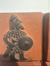 Thyssen Keramik - Nine Panel Relief  - Denmark 1960s