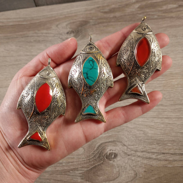 Nepali Macha Pendant