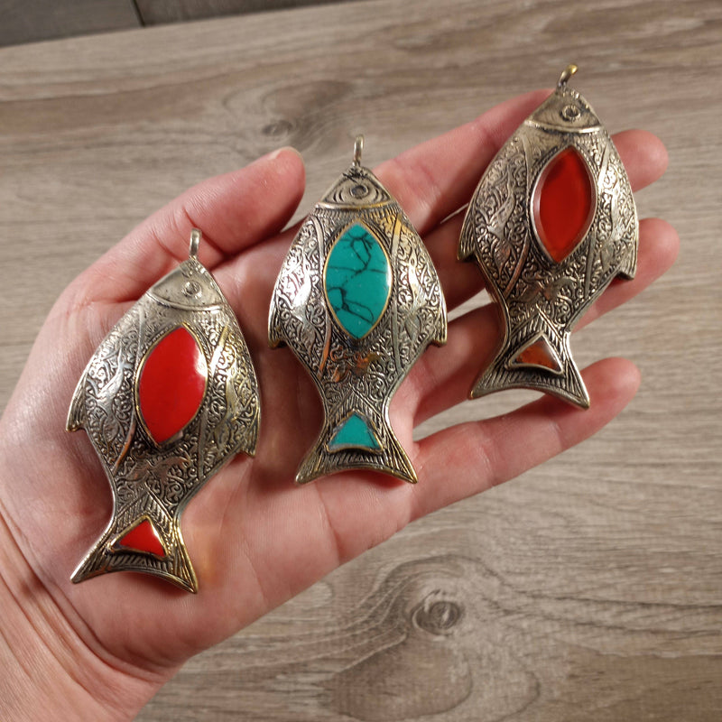 Nepali Macha Pendant