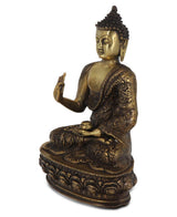 Brass Budha Statue 12"