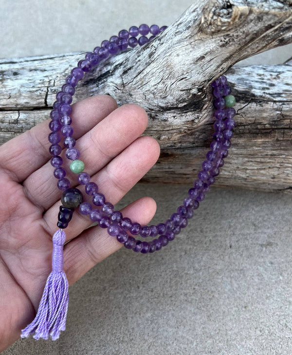 Amethyst Mala