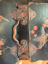 Antique Japanese Lacquer Storage Box  - c. 1900-1920
