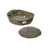 VINTAGE TENT FABRIC PET BED: Large