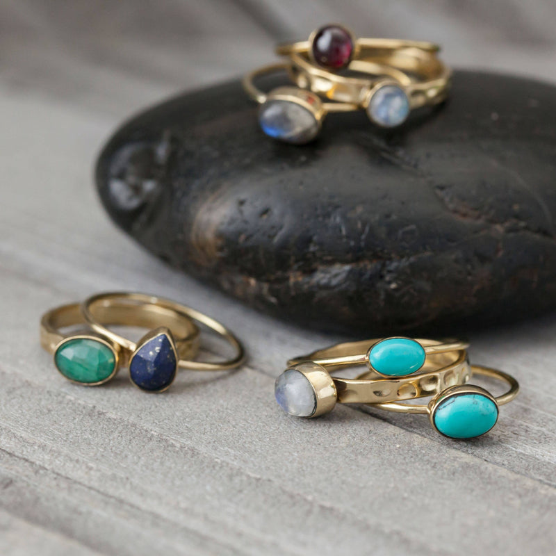 Stone Stack Ring