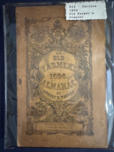 Antique, Rare and Notable Almanacs