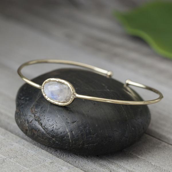 Moonstone Bangle