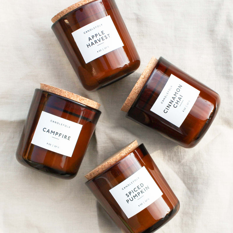 Apple Harvest - 8 oz Tumbler Soy Candle