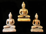 Mini Brass Seated Buddha