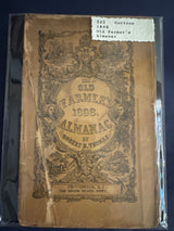 Antique, Rare and Notable Almanacs