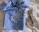 Purple Bandana with Lavender