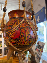 Mexican Folk Pottery Vessel - circa 1960s-70s - Tonala, Jalisco