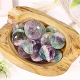Rainbow Fluorite Worry Stone