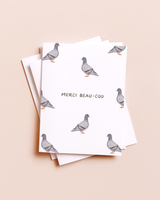 Pigeon Greeting Card