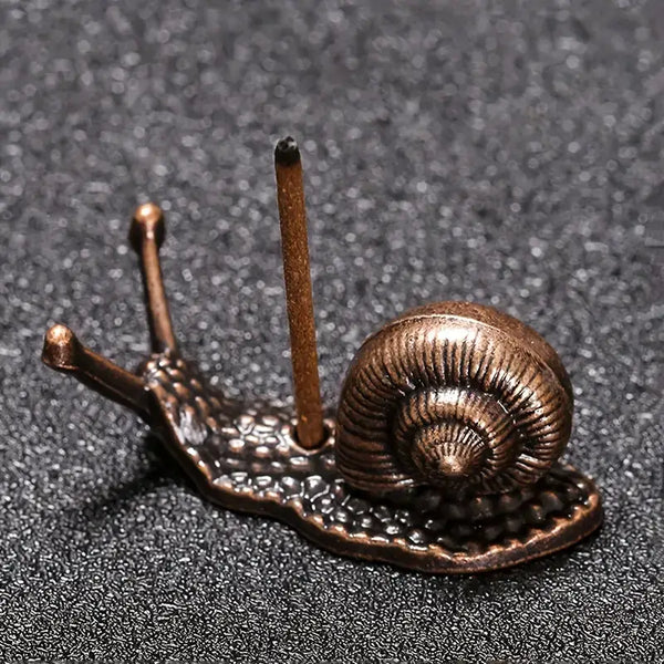 Snail Incense Holder - Copper
