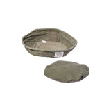 VINTAGE TENT FABRIC PET BED: Large