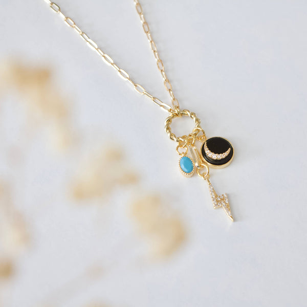 Thunder Luck Charm Necklace