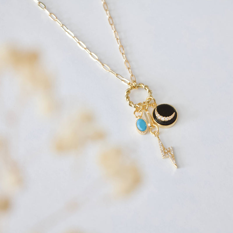 Thunder Luck Charm Necklace