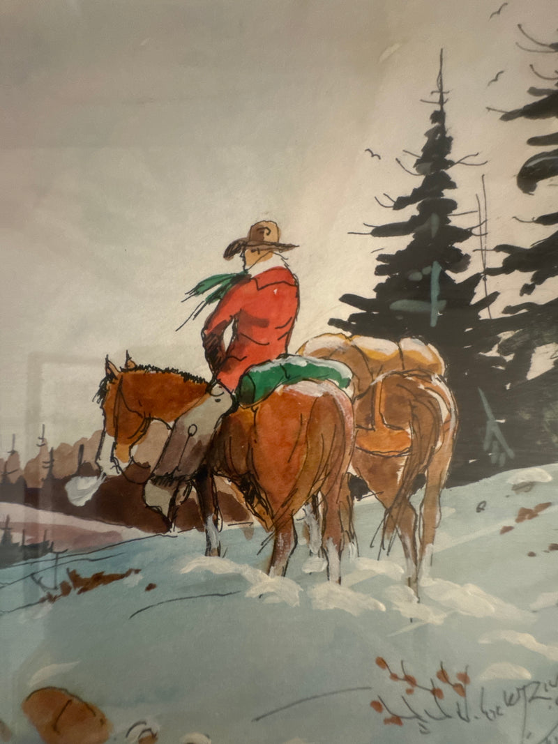 Rimrock Ranch  - Original by William T Zivik