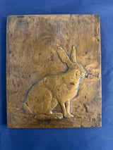 Wildlife Copper Relief Plaques - 1978