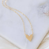 Heart Necklace - Gold