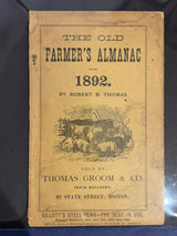 Antique, Rare and Notable Almanacs