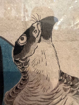 The Falconer's Gaze - Kunisada Print - Pre 1850