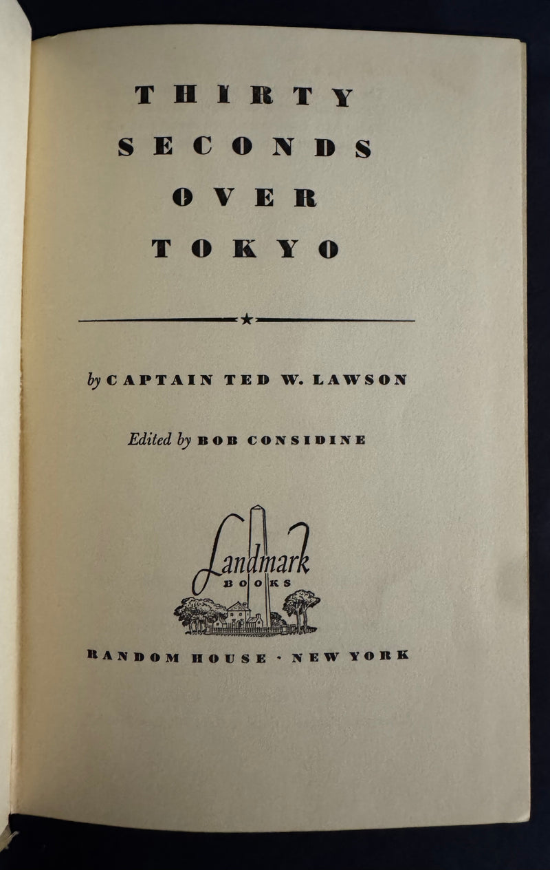 Thirty Seconds Over Tokyo - Capt. Ted Lawson - 1953