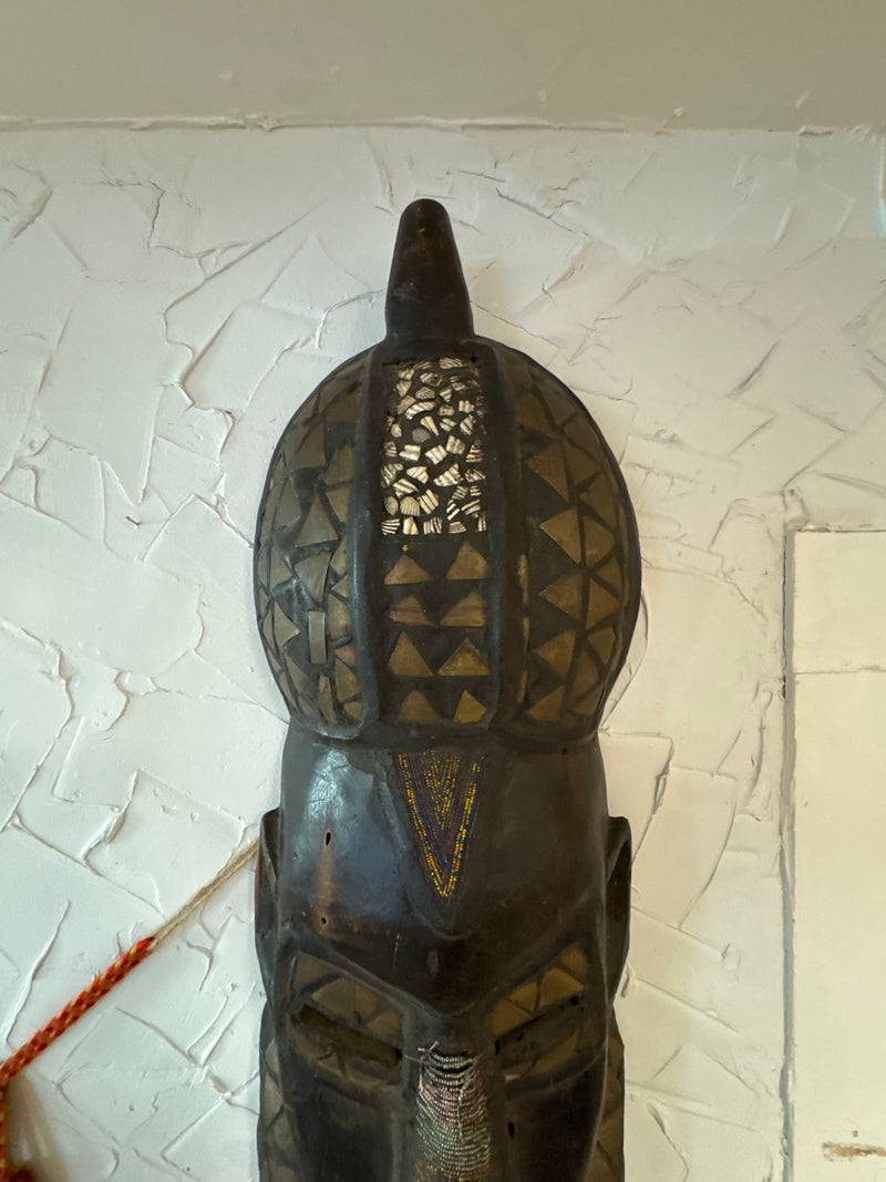 Older Traditional Ashanti Mask • Ghana