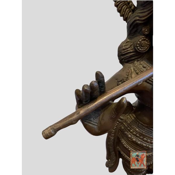 Vintage Krishna Bronze