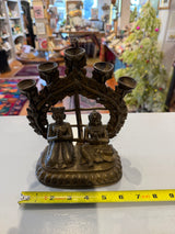 Newar Brass Deepam - Nepal - 19th Century