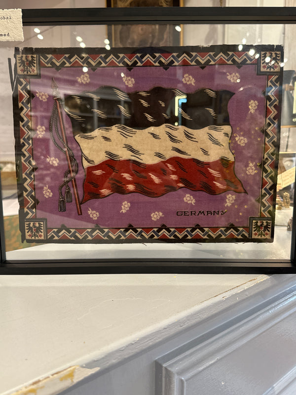 Germany - XXL - Framed - Antique Promotional Flannel