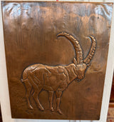 Wildlife Copper Relief Plaques - 1978
