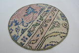 Vintage Antique Coffee Cup Pad/Table Rug Placemat