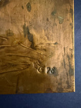 Wildlife Copper Relief Plaques - 1978