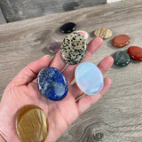 Gemstone Palm Stones 45mm – Bulk Crystal Supplies: Goldstone